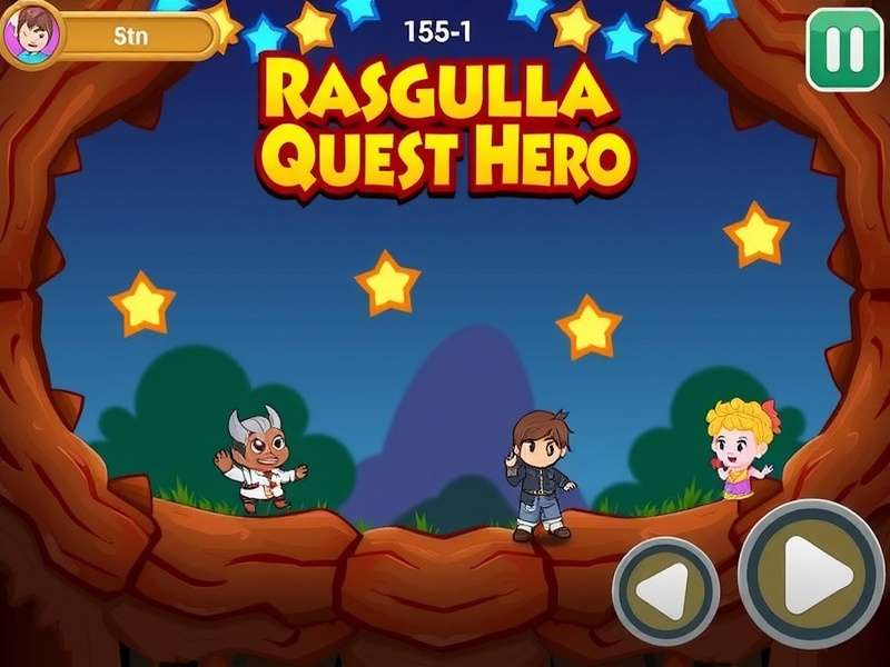 Rasgulla Quest Hero Game Screenshot